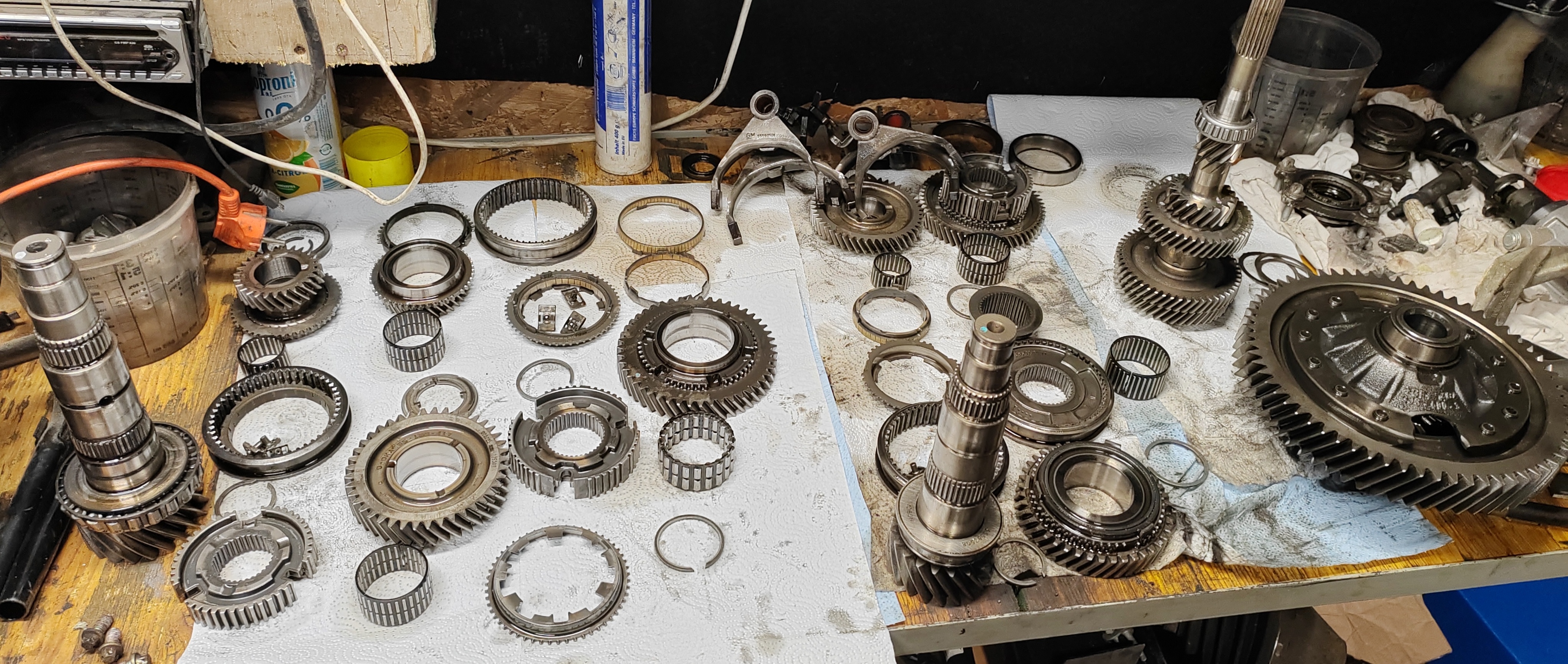 Opel M32 váltó – felújítás – kép 5